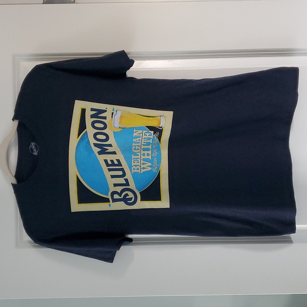 Blue Moon Navy Graphic T-Shirt